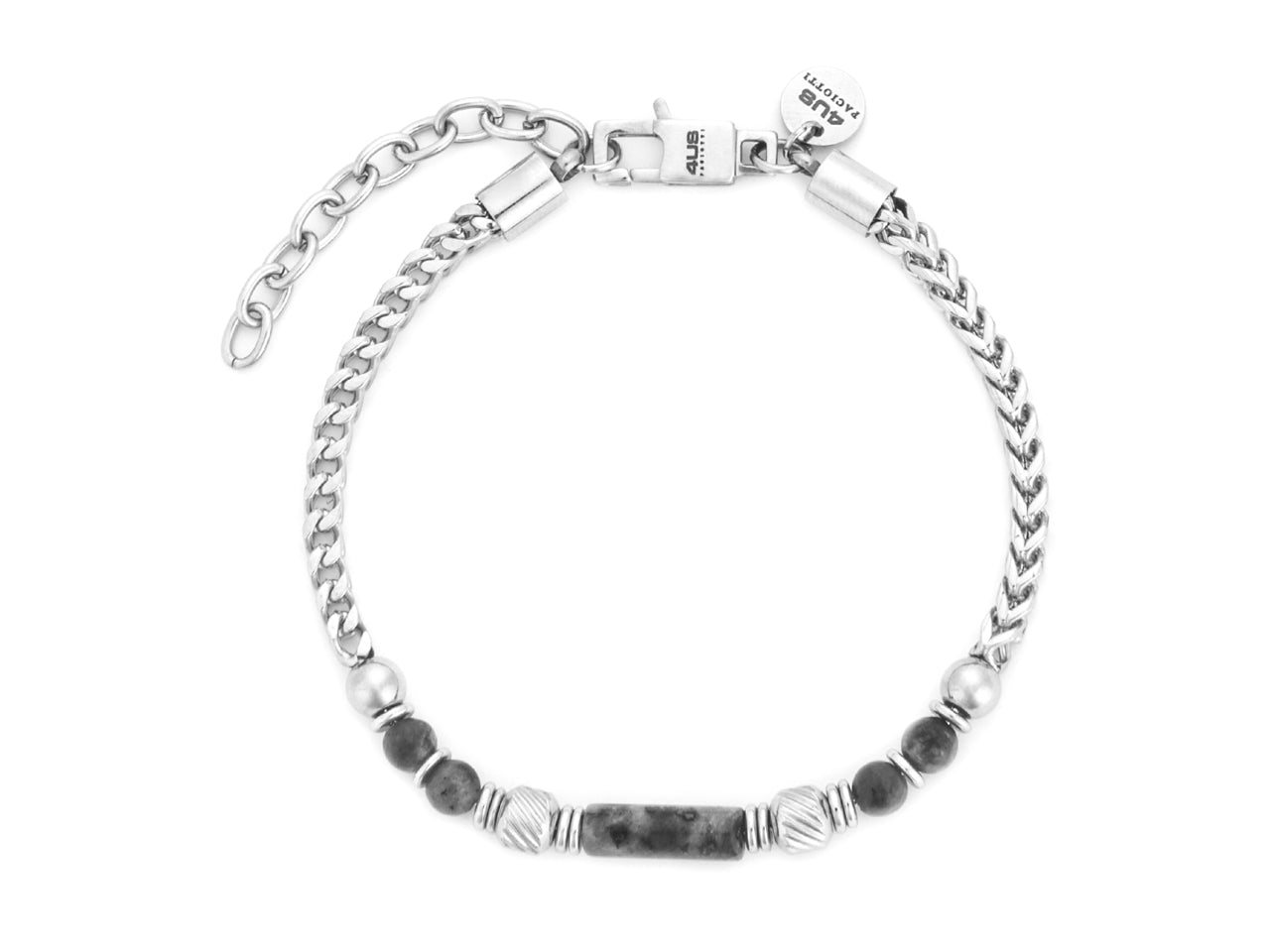 BR ACC E PIETRE NERE GLITTER