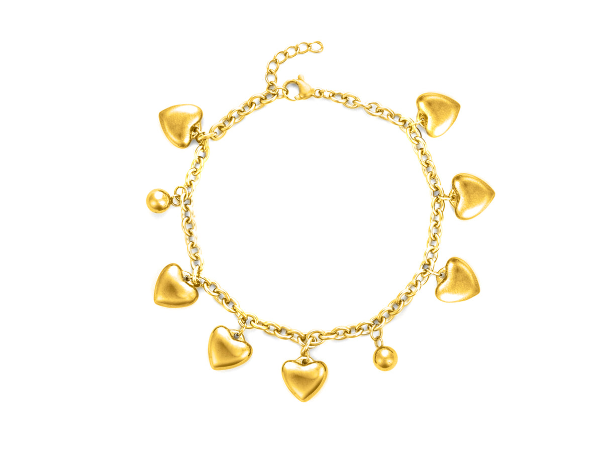 BRACCIALE ACCIAIO PVD ORO