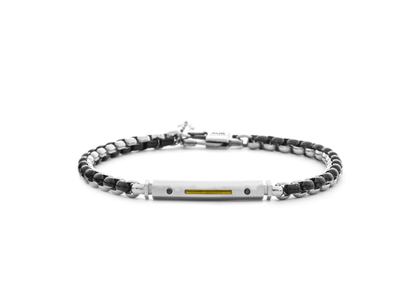 BR AC PVD NERO ORO 18K SPI NER