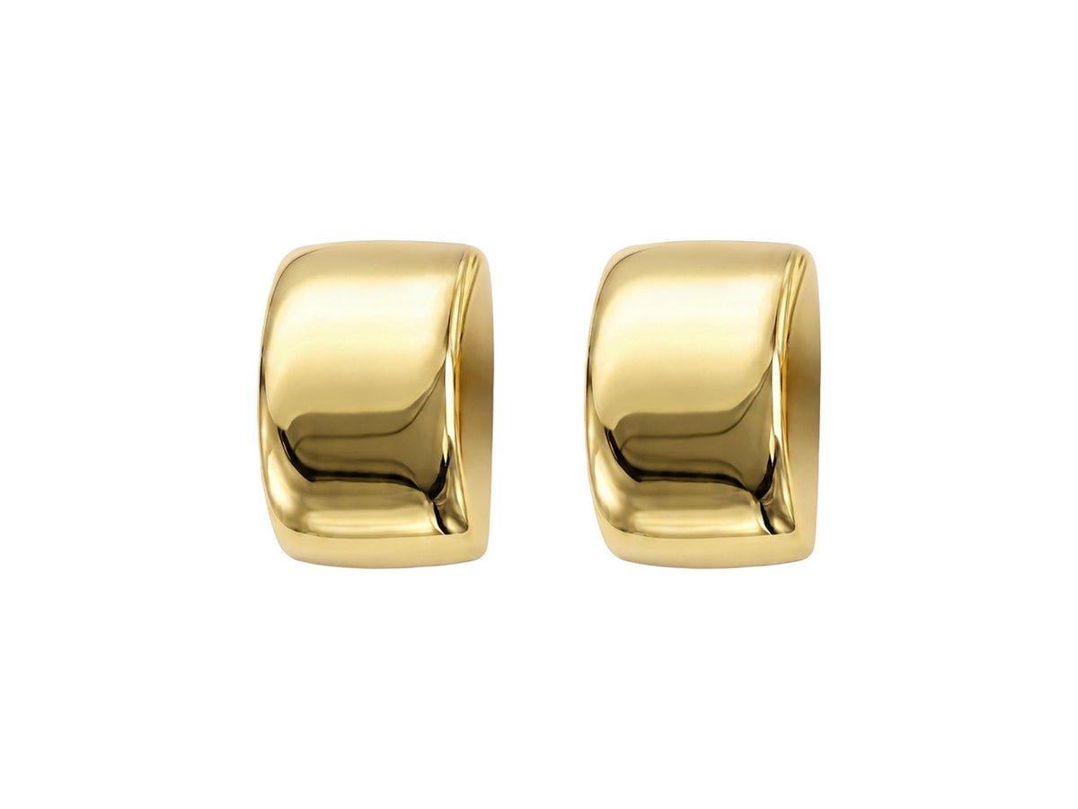 ORECCHINI OTTONE PVD ORO