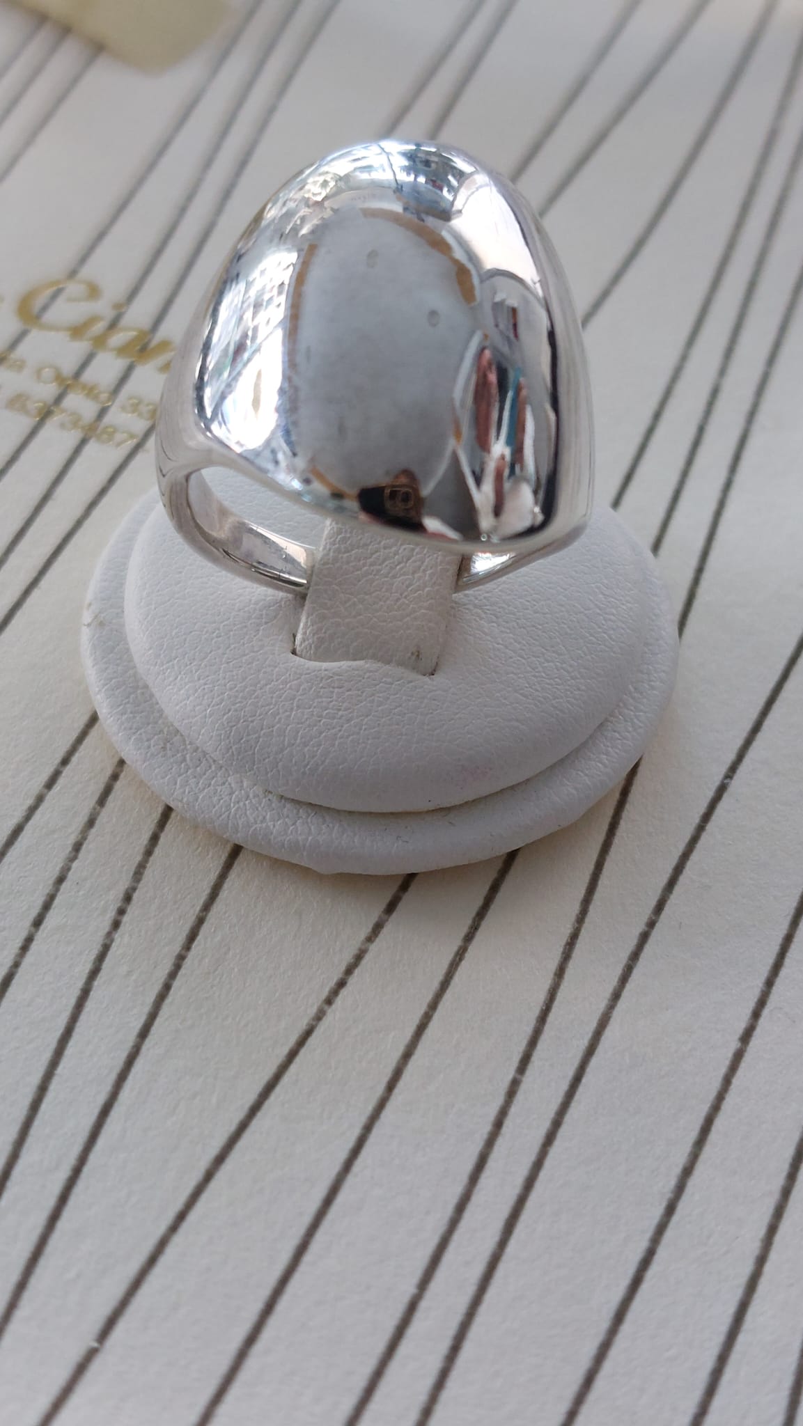 Anello in argento 925 liscio