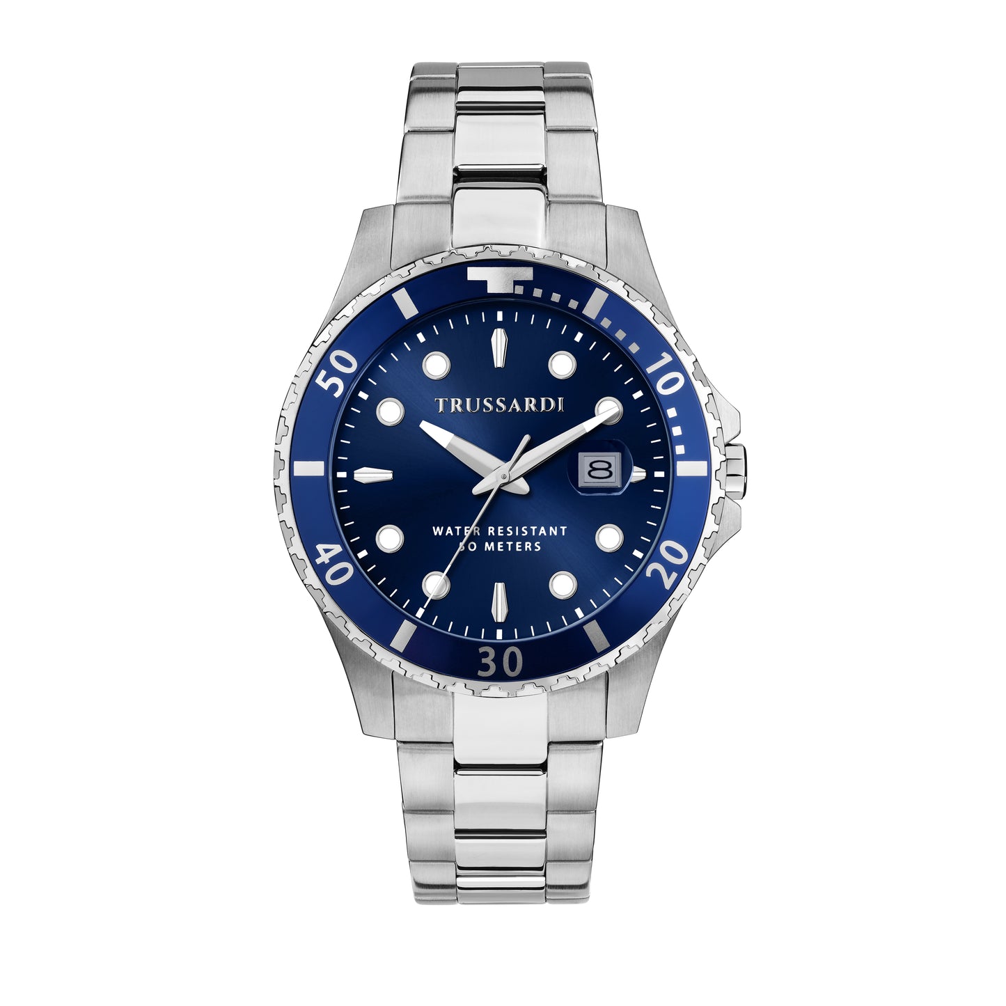 CITY LIFE 42MM 3H BLUE DIAL SS BR