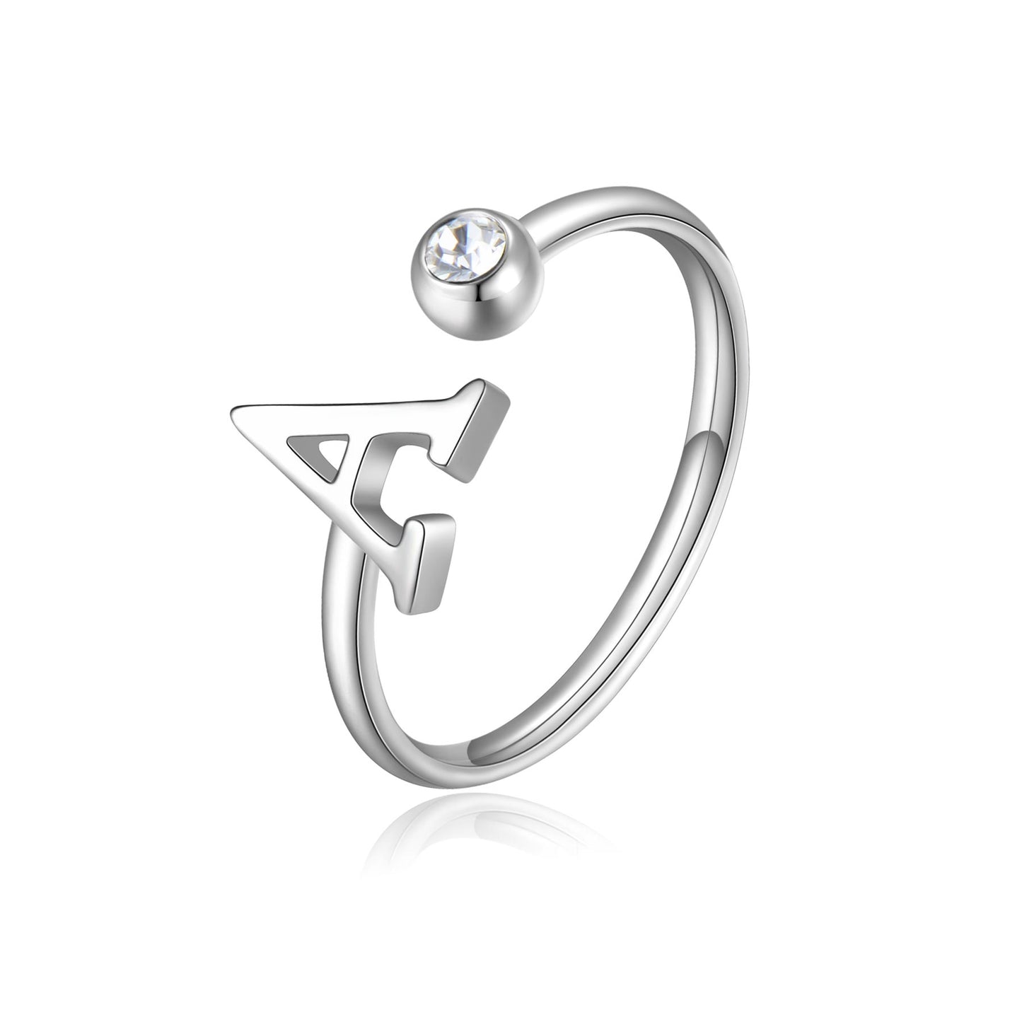 Anello CLICK LETTERA A