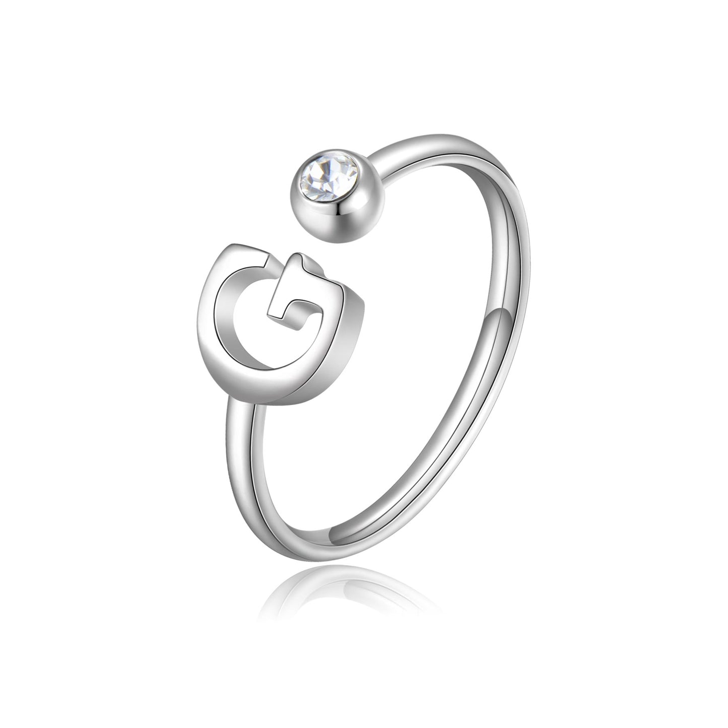Anello CLICK LETTERA G
