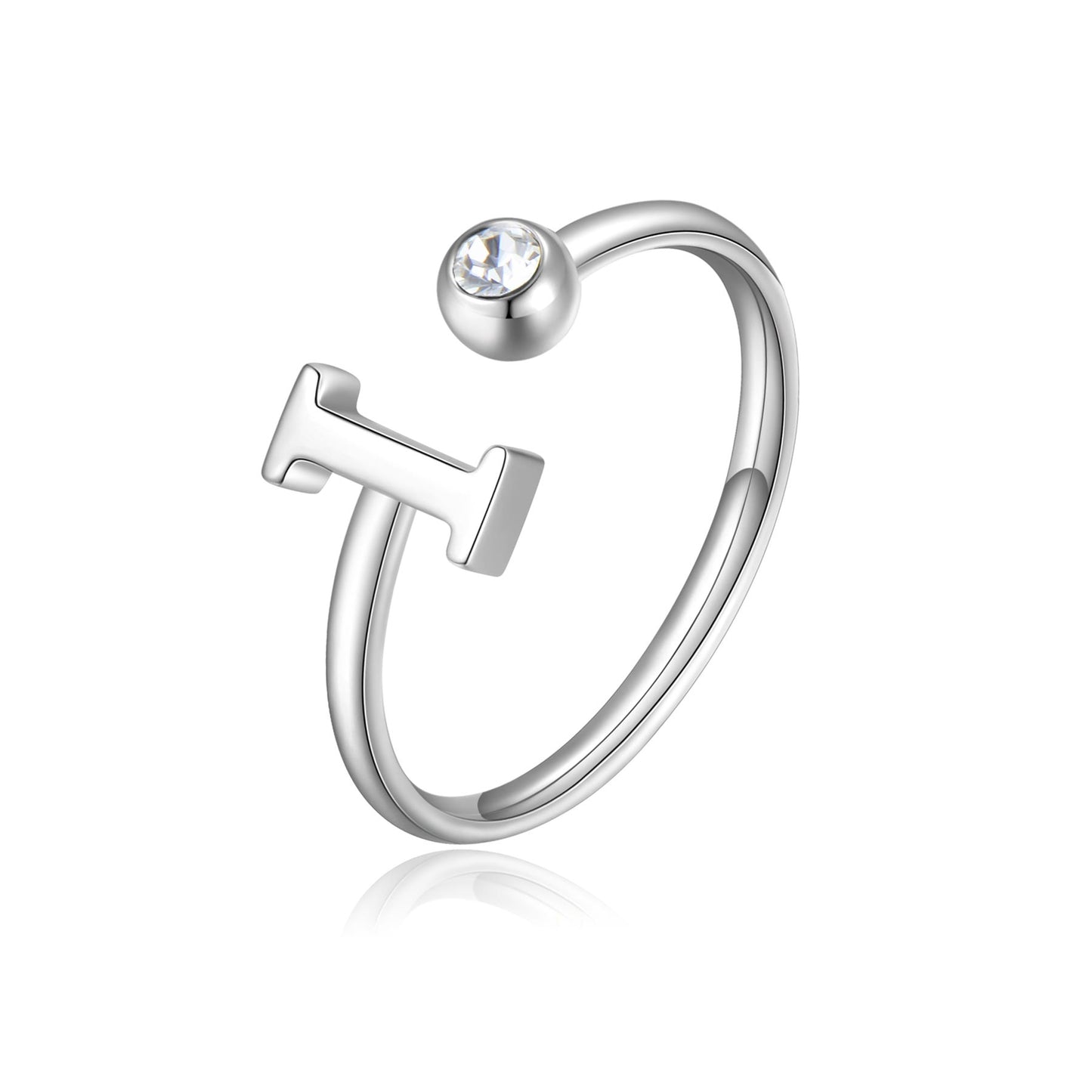 Anello CLICK LETTERA I