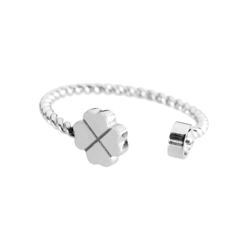 Anello da falange quadrifoglio