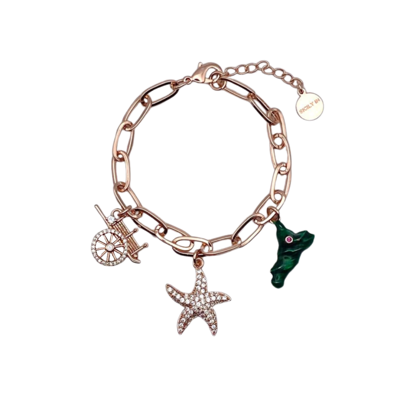Bracciale 3 charms