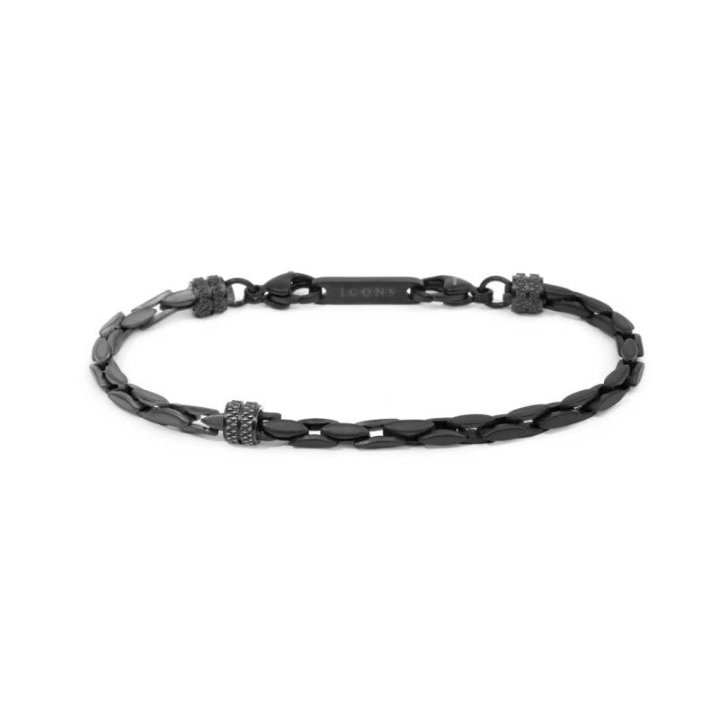 Bracciale catena squadrata