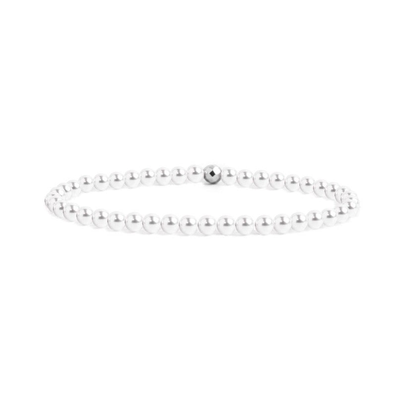 Bracciale elastico sfere 4mm