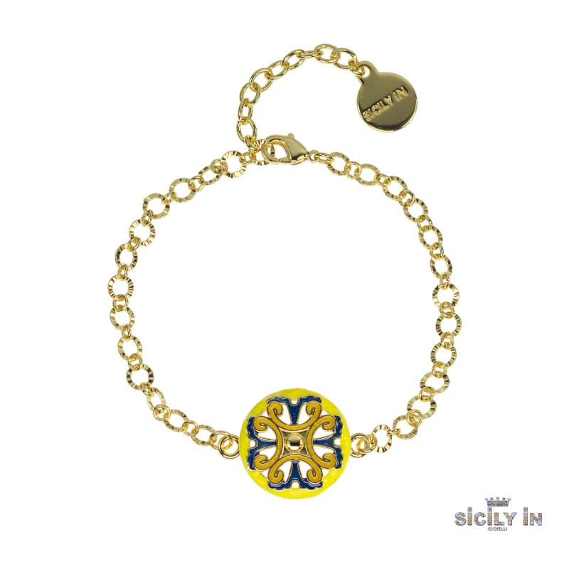 BRACCIALE IN METALLO ANALLERGICO CON 1 CHARMS