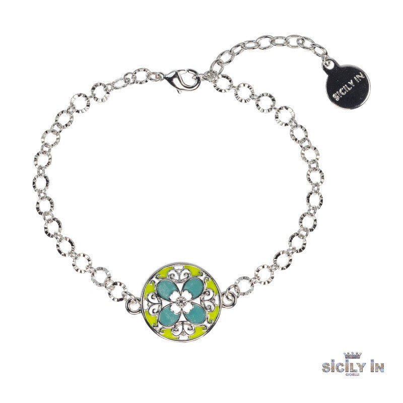 BRACCIALE IN METALLO ANALLERGICO CON 1 CHARMS