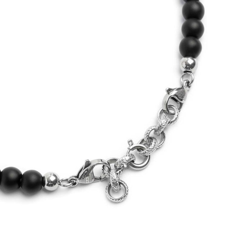Bracciale onice e occhio di tigre