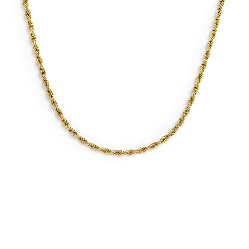 Collana catena a corda 2,5mm