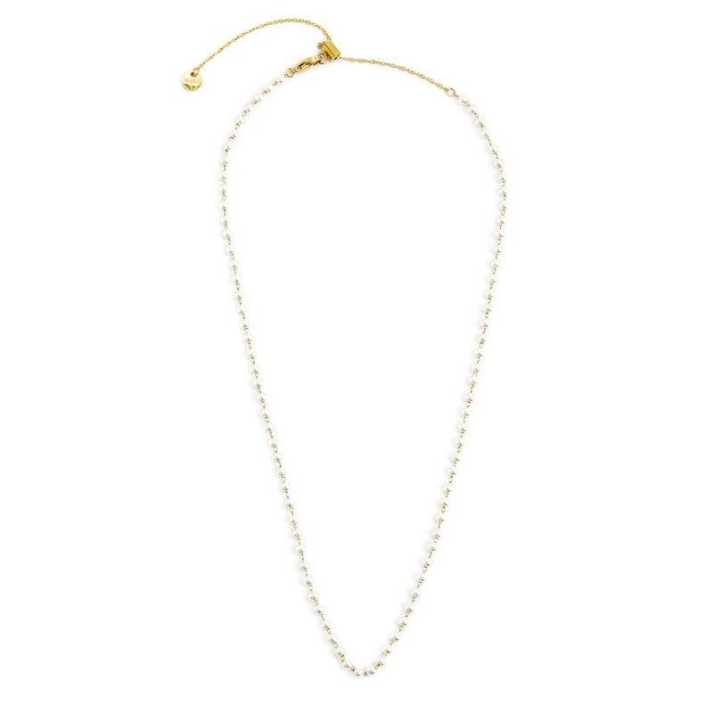 Collana catena con perle 3,3mm