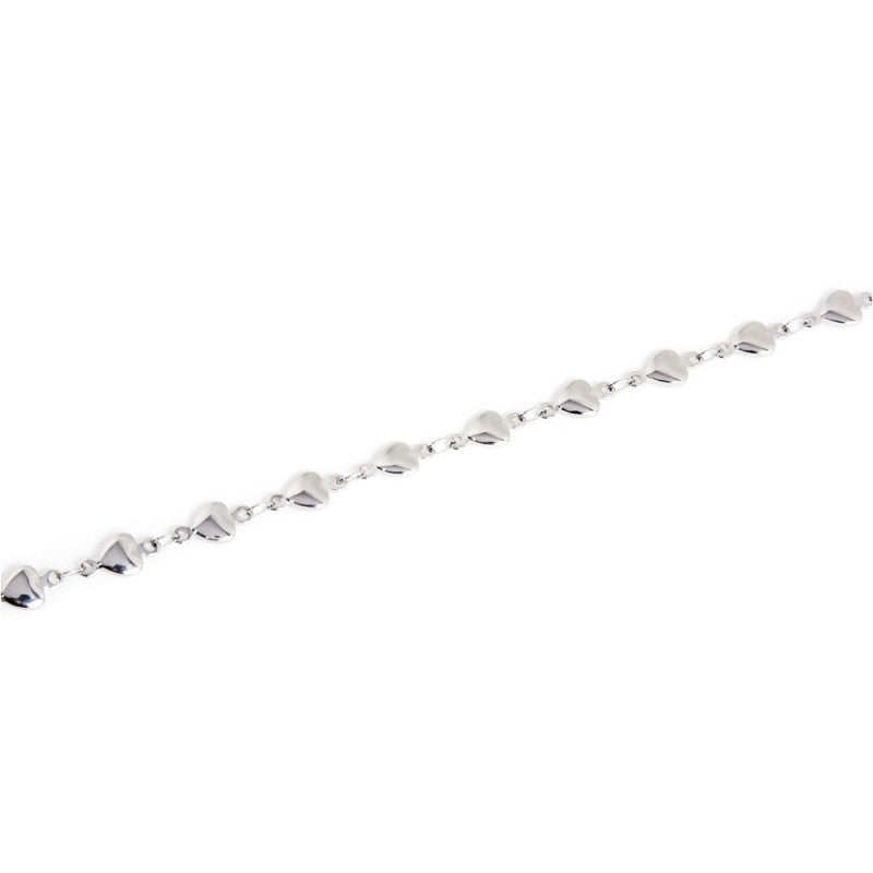 Collana catena cuori