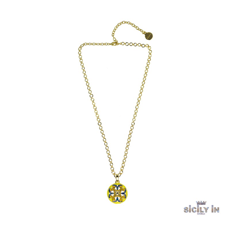 COLLANA IN METALLO ANALLERGICO CON 1 CHARM