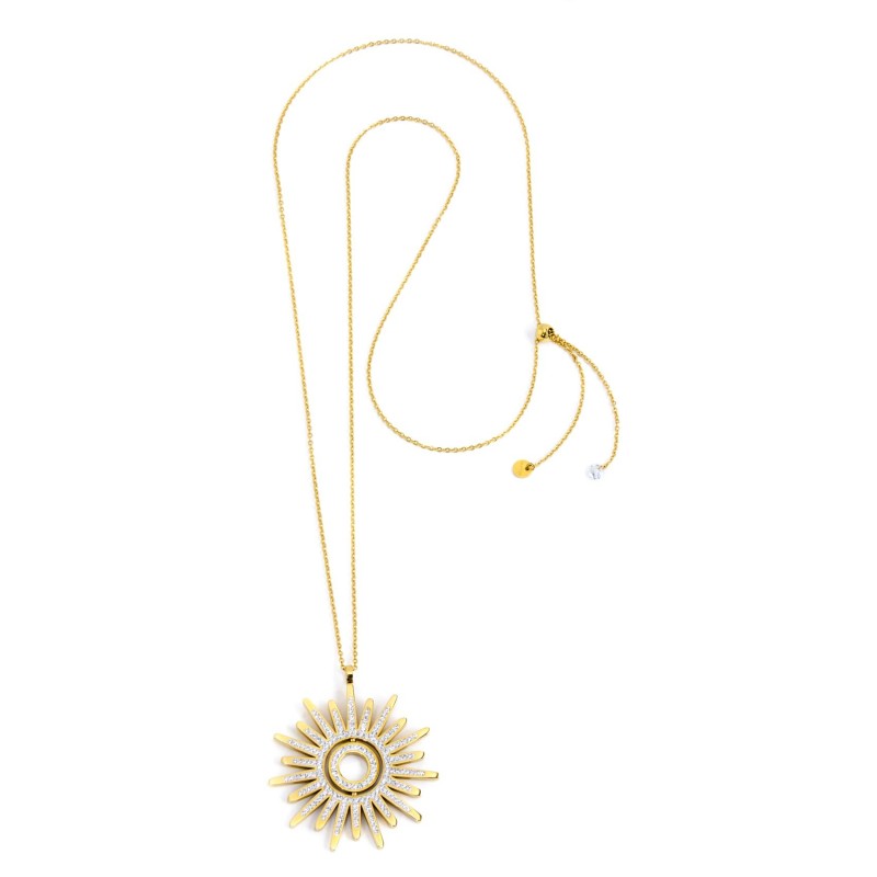 Collana pendente sole 50mm