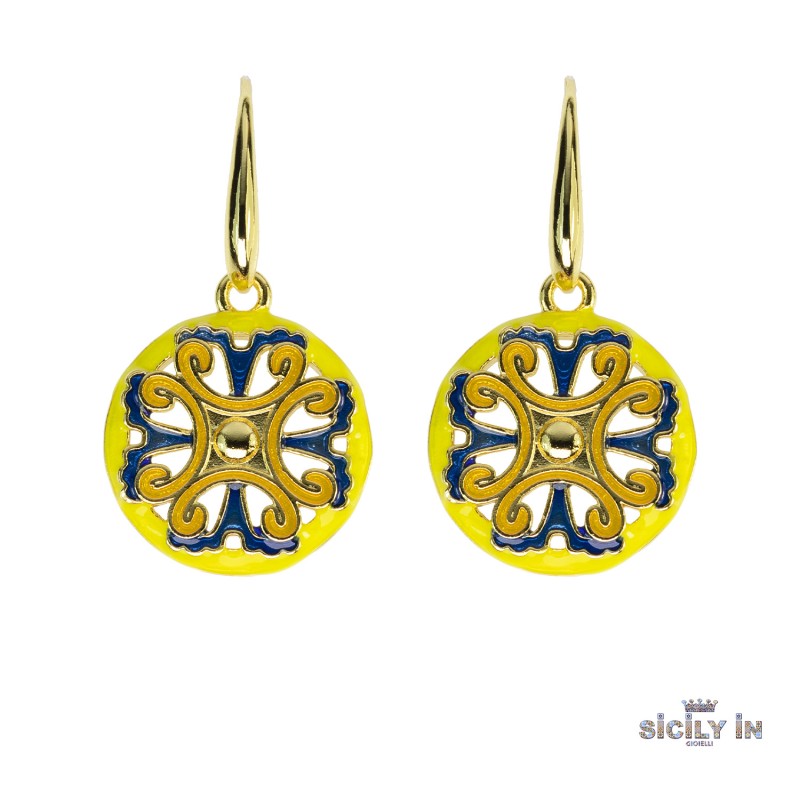 ORECCHINI IN METALLO ANALLERGICO CON 1 CHARM