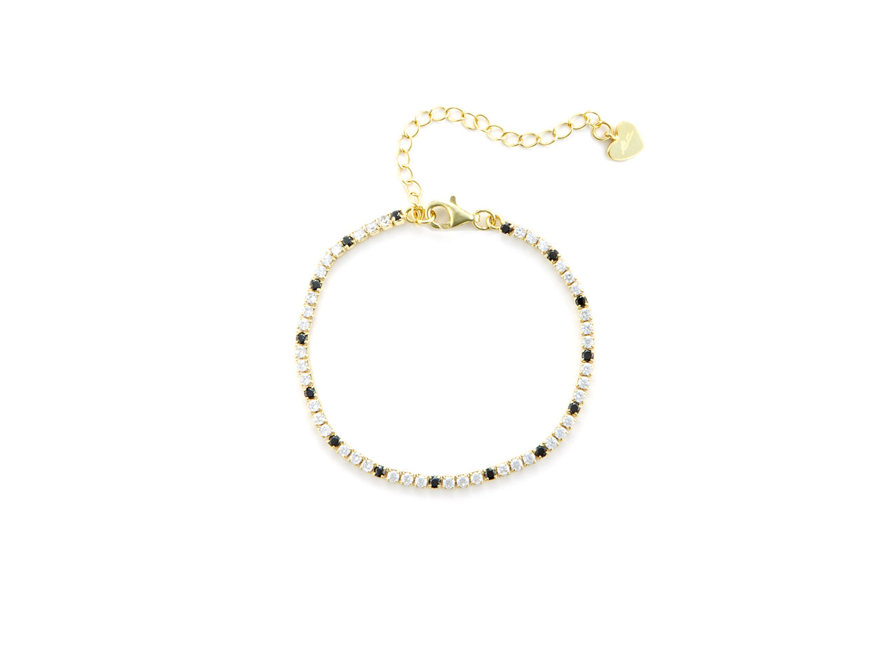BR TENNIS ORO ZIR NERI BIANCHI