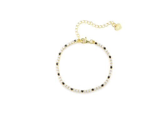 BR TENNIS ORO ZIR NERI BIANCHI