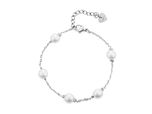 BR CATENA PERLE 8 MM BIA