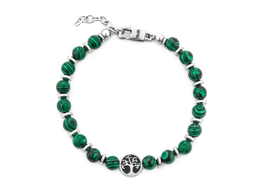 S BR ALBERO E MALACHITE VERDE