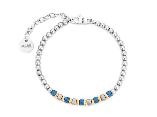 BR PVD ORO DADI ACC E BLU LAVA
