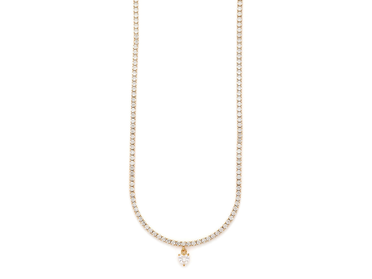 COL ACC TENNIS PVD ORO ZIR BIA