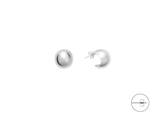 ORECCHINI OTTONE FINIT RODIO