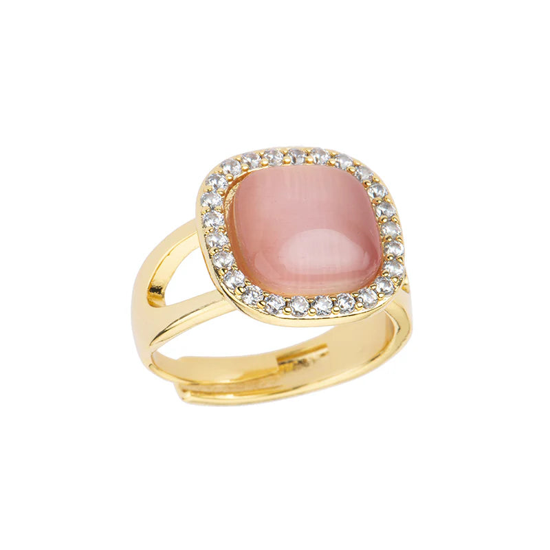 Anello Cat Eye Carré