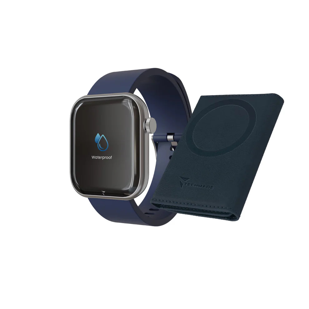 Smartwatch Glam con Intelligenza Artificiale - Bundle Pack con Wallet