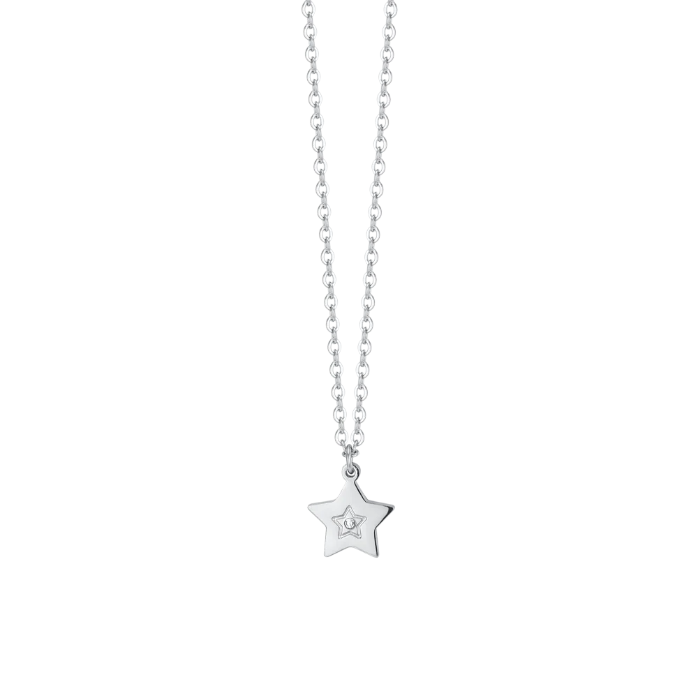 COLLANA BAMBINA IN ACCIAIO CON STELLA