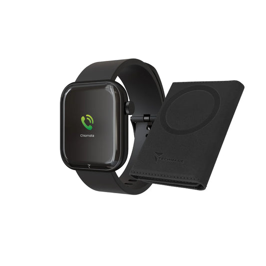 Smartwatch Glam con Intelligenza Artificiale - Bundle Pack con Wallet