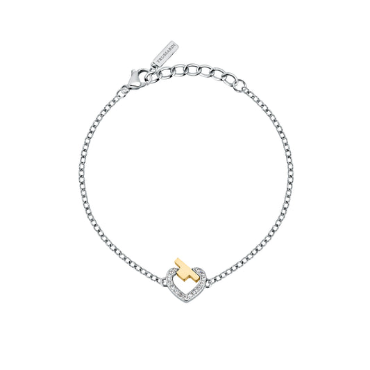 T-LOGO BR SS YG CRYSTAL 16+3CM