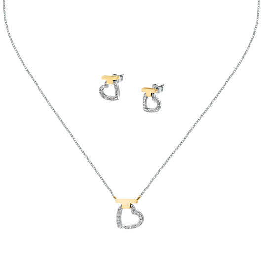 T-LOGO NECKLACE & EARRING SPECIAL PACK
