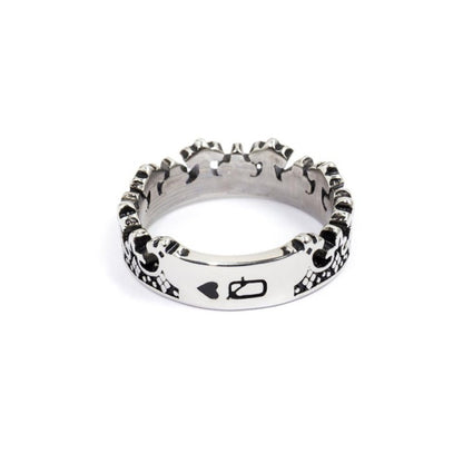 Anello corona queen