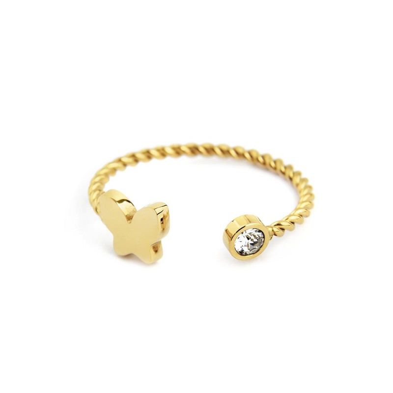 Anello da falange farfalla
