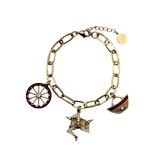 Bracciale 3 charms