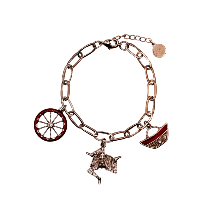 Bracciale 3 charms