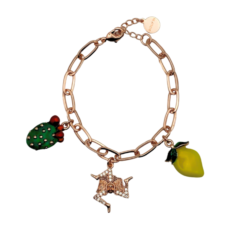 Bracciale 3 charms
