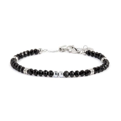 Bracciale agata sfaccettata 4mm