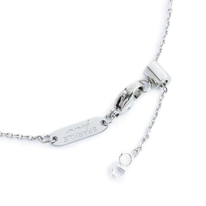 Bracciale catena cutting cross zirconi centrali