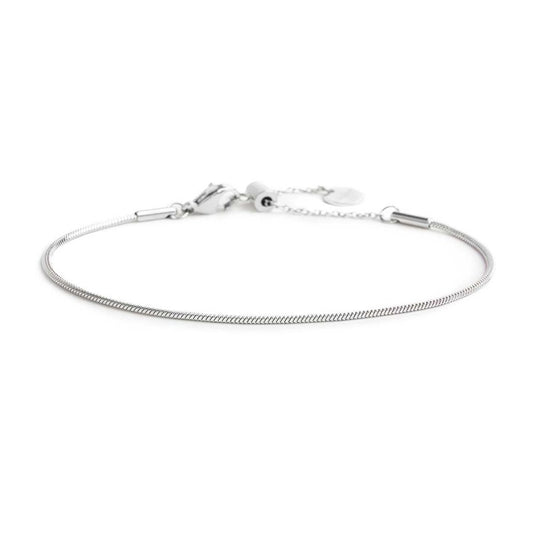 Bracciale catena snake quadrata