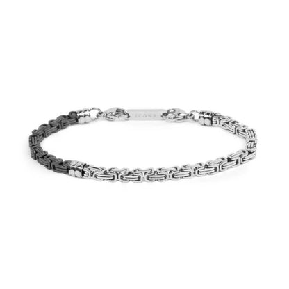 Bracciale catenza bizantina da 0,4cm