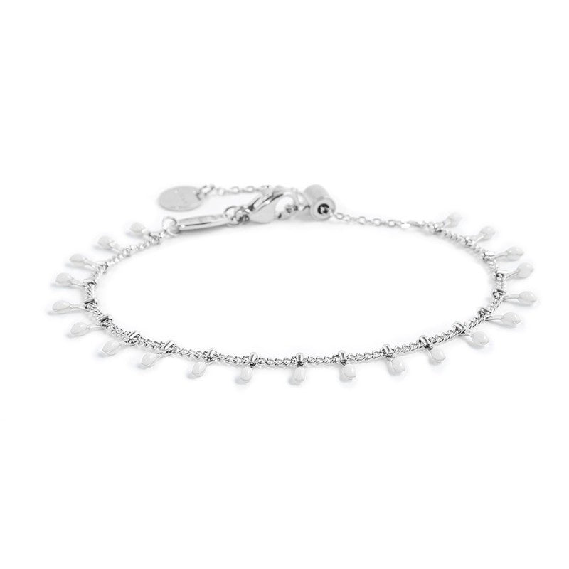 Bracciale con pendenti smaltati