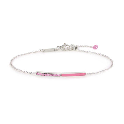 Bracciale con zirconi e smalto