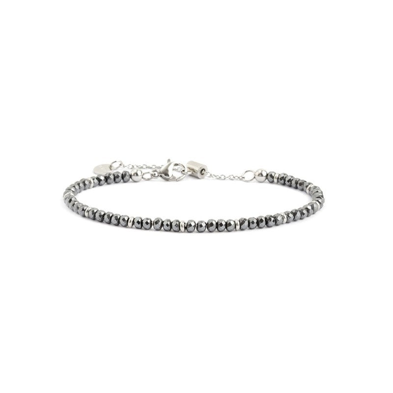 Bracciale ematite cromata*