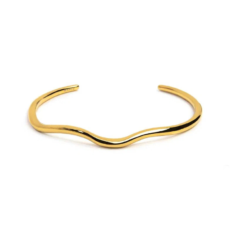 Bracciale rigido a forma organica