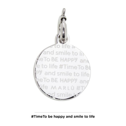 Charm smile con zircone