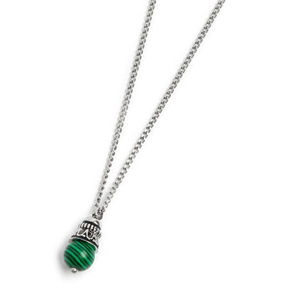 Collana catena grumetta con pendente
